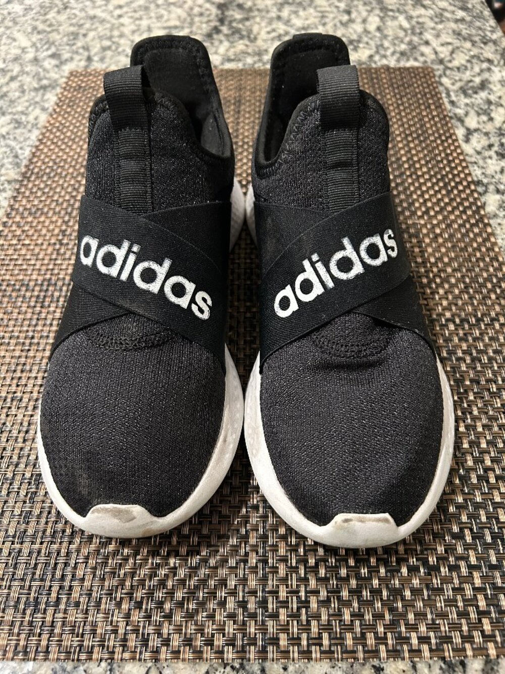 Adidas Puremotion Adapt Slip-On Sneakers | Black & White | Women's Size 7
